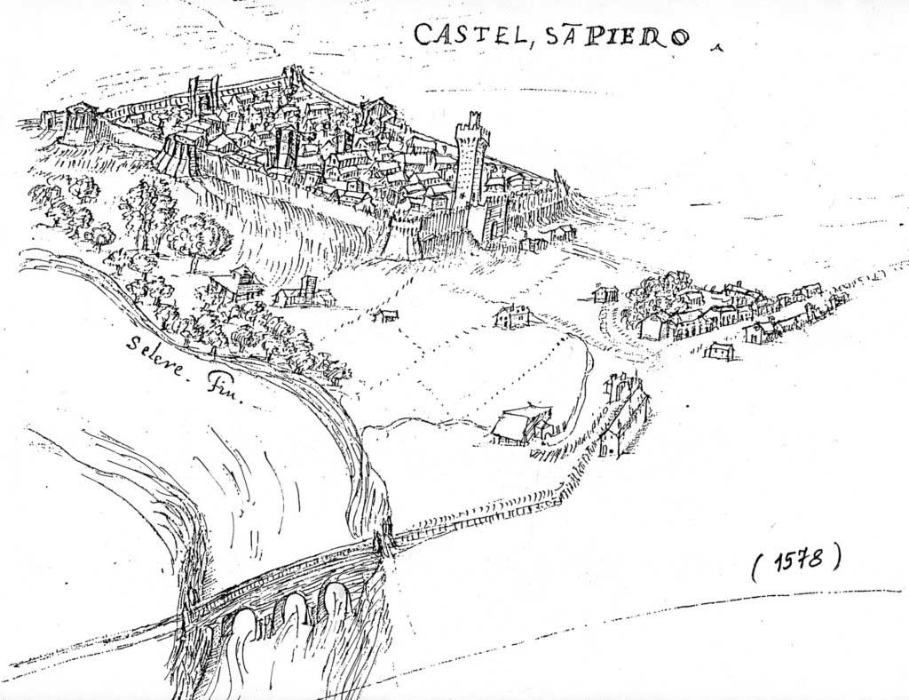 Mappa castel san pietro